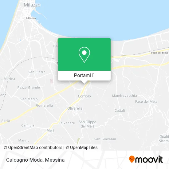 Mappa Calcagno Moda