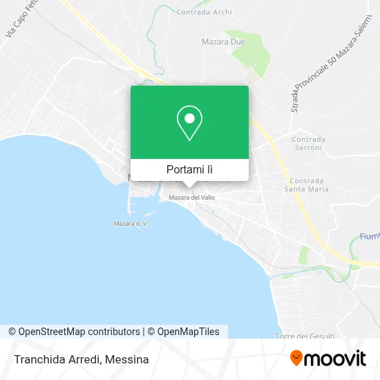 Mappa Tranchida Arredi