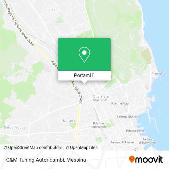 Mappa G&M Tuning Autoricambi