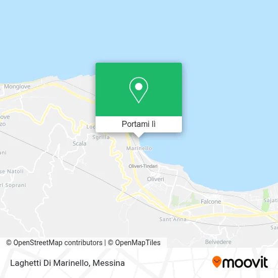 Mappa Laghetti Di Marinello