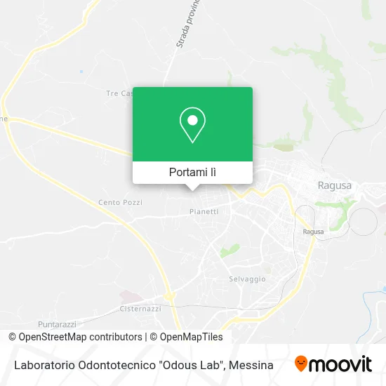 Mappa Laboratorio Odontotecnico "Odous Lab"