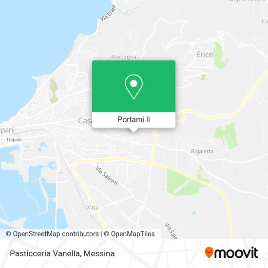 Mappa Pasticceria Vanella