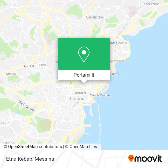 Mappa Etna Kebab
