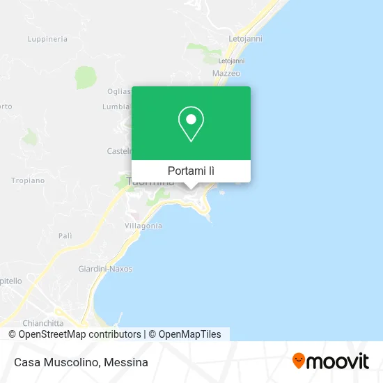 Mappa Casa Muscolino