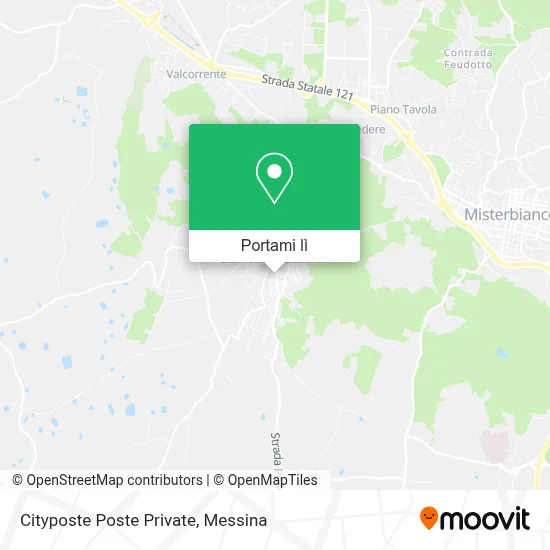 Mappa Cityposte Poste Private
