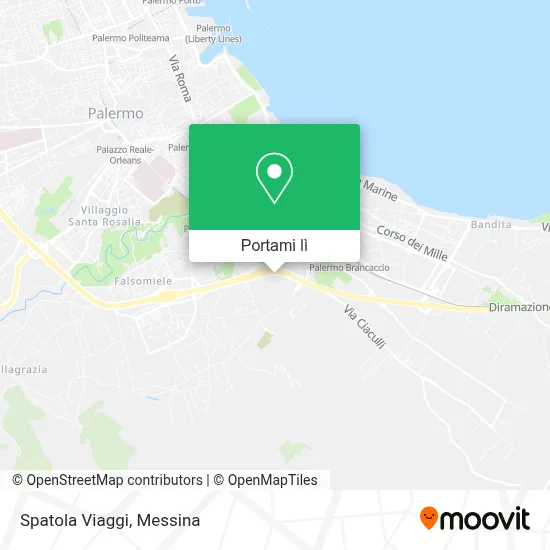 Mappa Spatola Viaggi