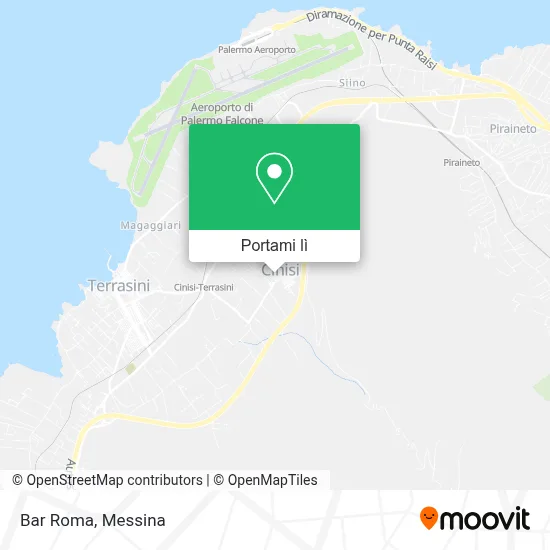 Mappa Bar Roma