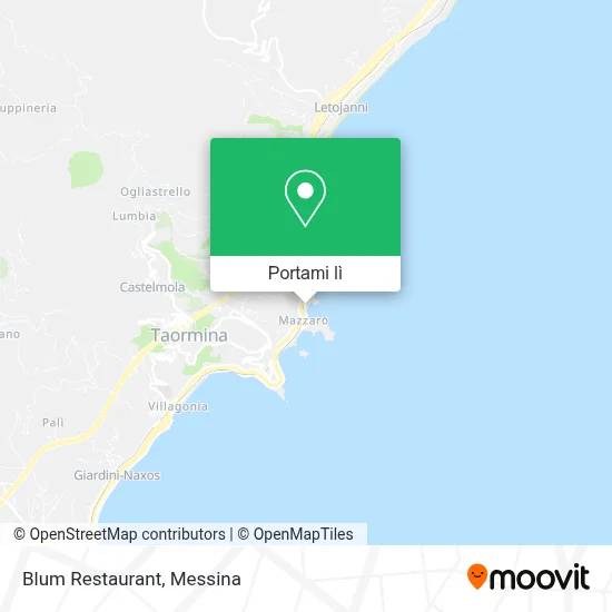 Mappa Blum Restaurant