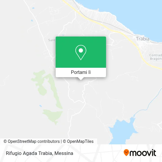 Mappa Rifugio Agada Trabia