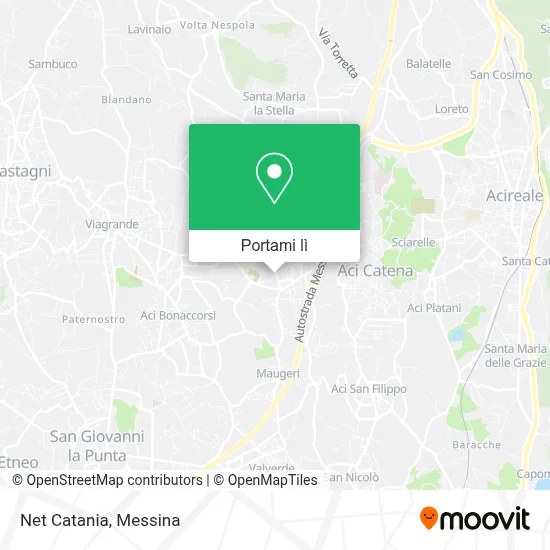 Mappa Net Catania