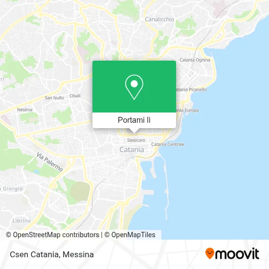 Mappa Csen Catania