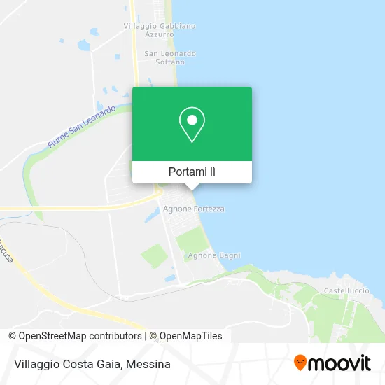 Mappa Villaggio Costa Gaia
