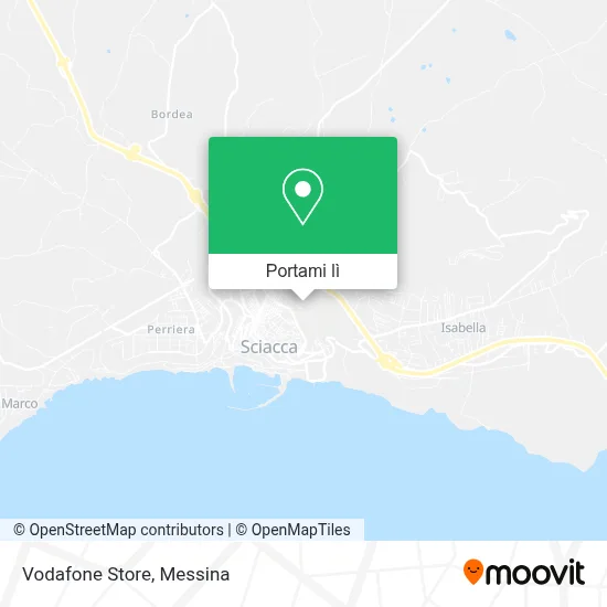 Mappa Vodafone Store