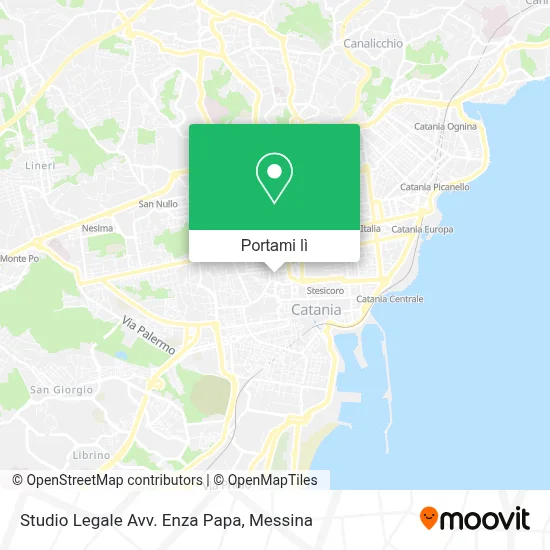 Mappa Studio Legale Avv. Enza Papa