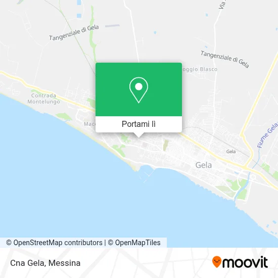 Mappa Cna Gela