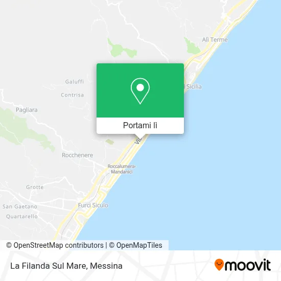 Mappa La Filanda Sul Mare