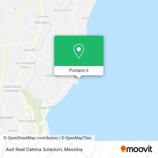 Mappa Asd Real Catena Solarium