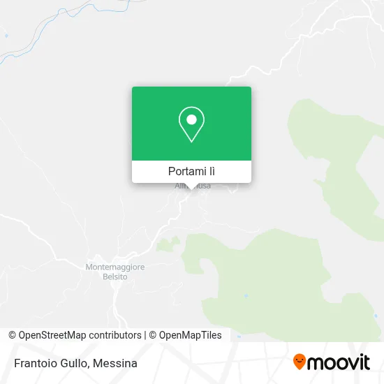 Mappa Frantoio Gullo