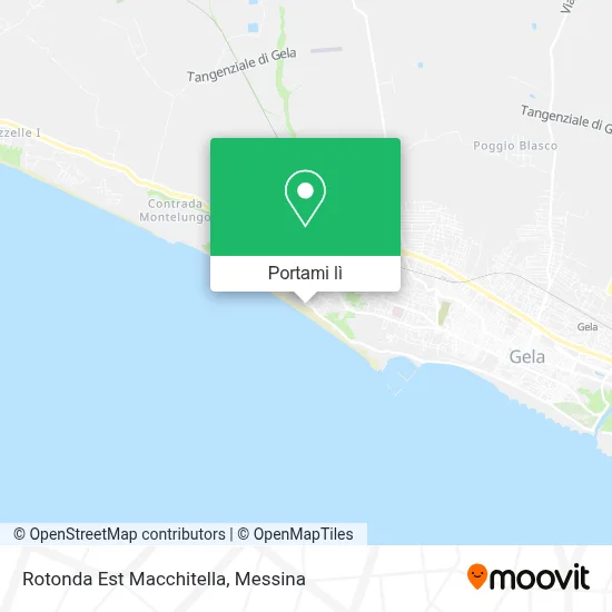 Mappa Rotonda Est Macchitella