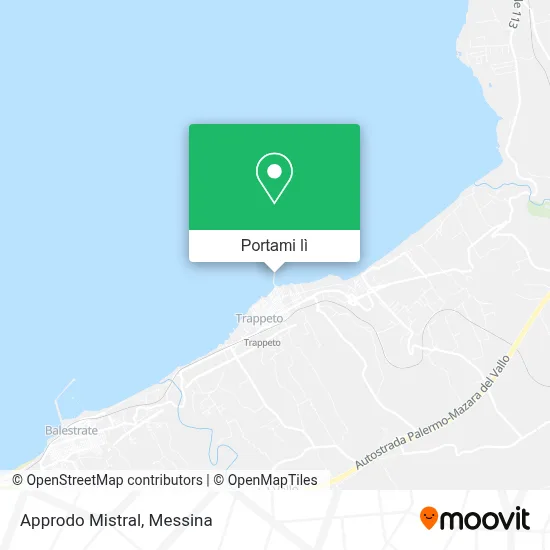 Mappa Approdo Mistral