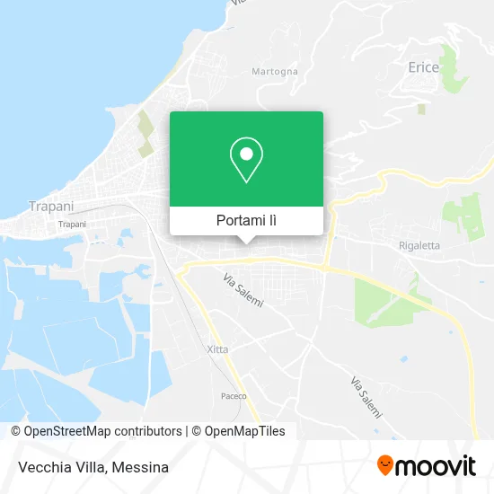Mappa Vecchia Villa
