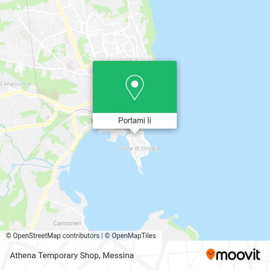 Mappa Athena Temporary Shop