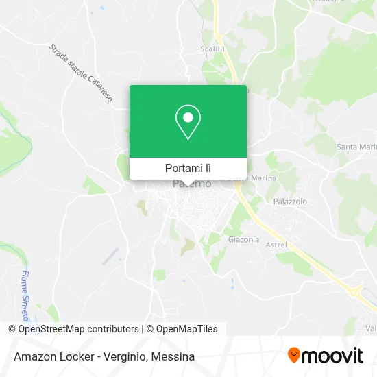 Mappa Amazon Locker - Verginio