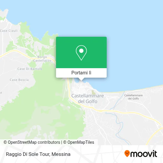 Mappa Raggio Di Sole Tour