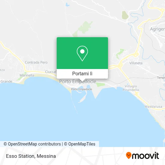 Mappa Esso Station
