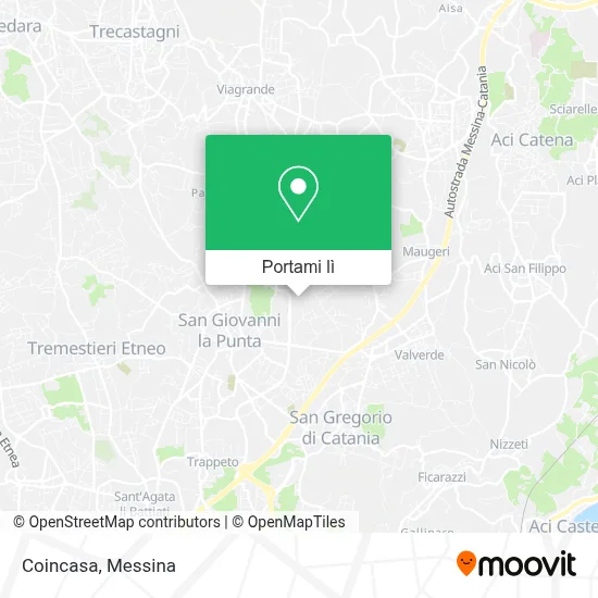 Mappa Coincasa