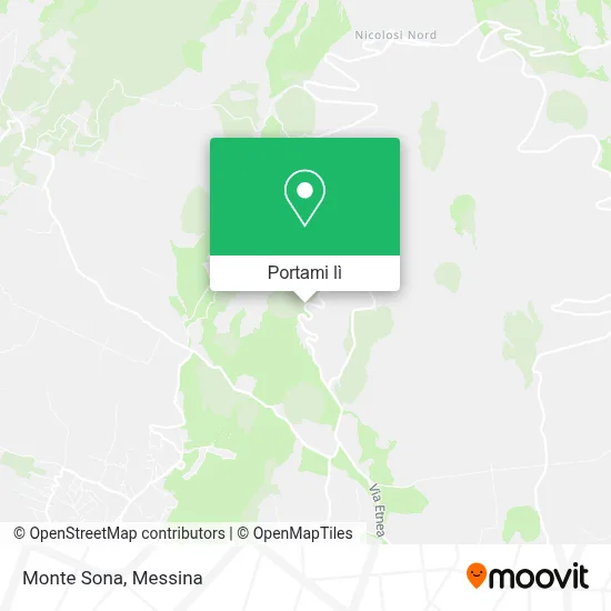 Mappa Monte Sona