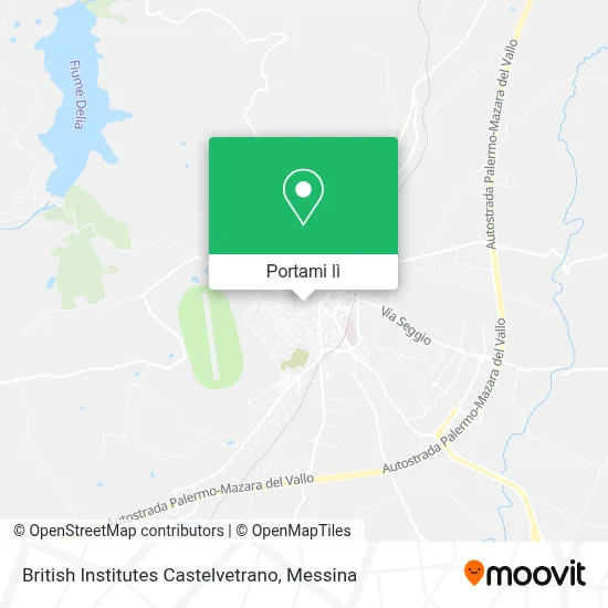 Mappa British Institutes Castelvetrano