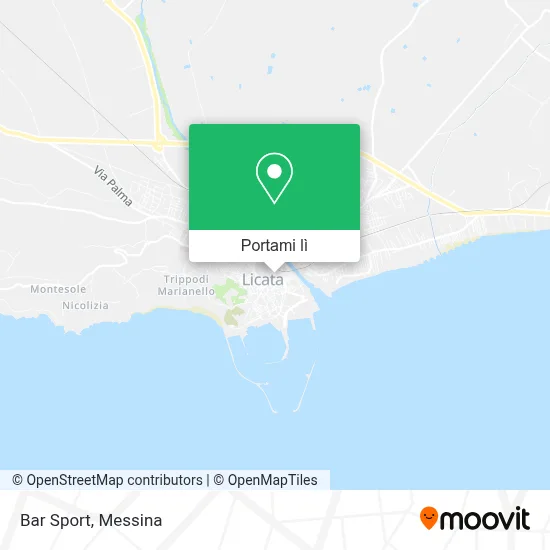 Mappa Bar Sport