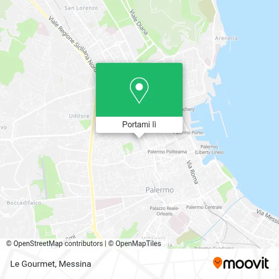 Mappa Le Gourmet