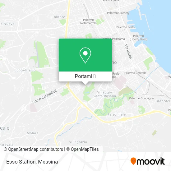Mappa Esso Station