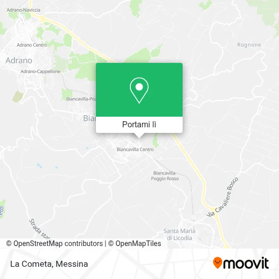 Mappa La Cometa