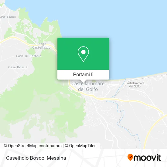 Mappa Caseificio Bosco