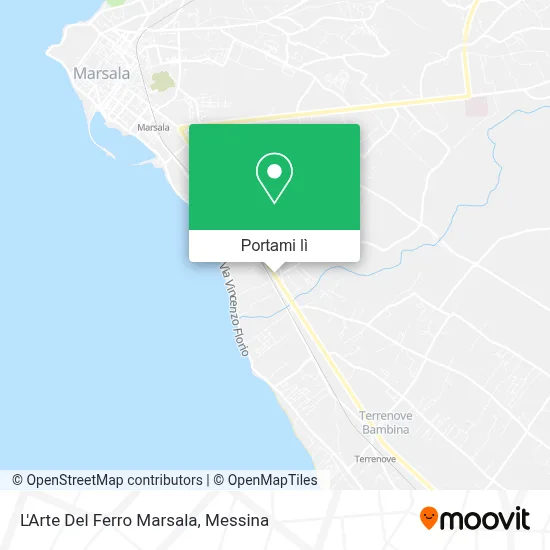 Mappa L'Arte Del Ferro Marsala