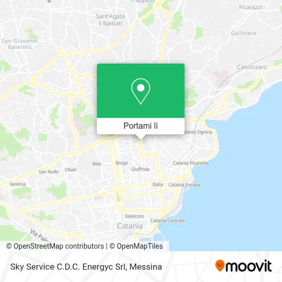Mappa Sky Service C.D.C. Energyc Srl