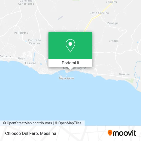 Mappa Chiosco Del Faro