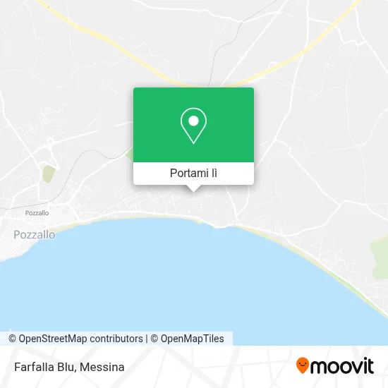 Mappa Farfalla Blu