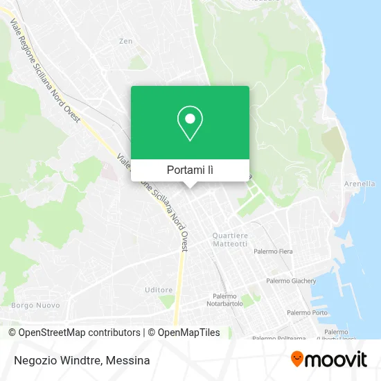 Mappa Negozio Windtre
