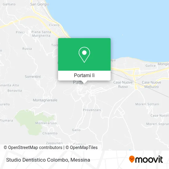 Mappa Studio Dentistico Colombo