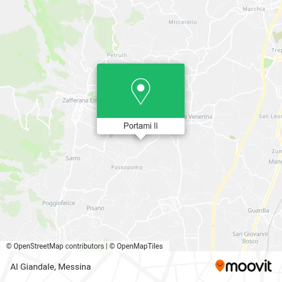 Mappa Al Giandale