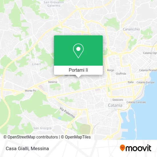 Mappa Casa Gialli
