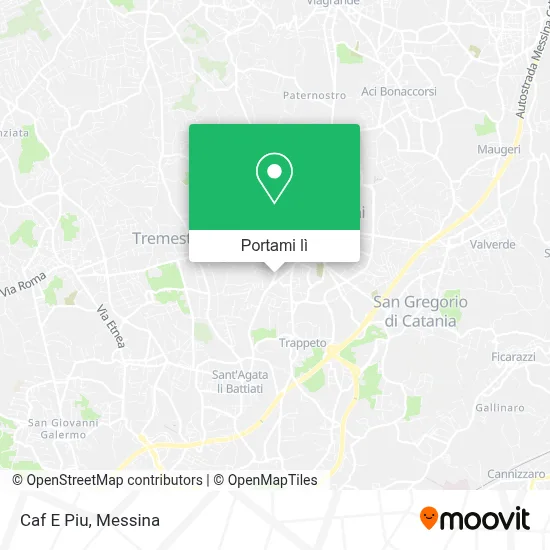 Mappa Caf E Piu