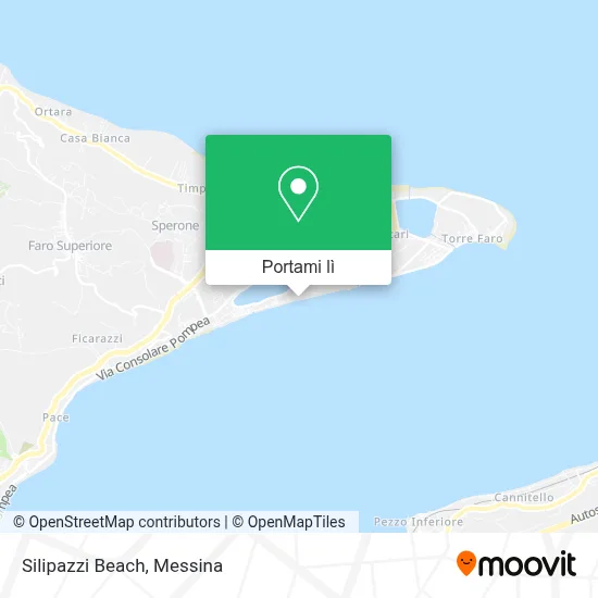 Mappa Silipazzi Beach