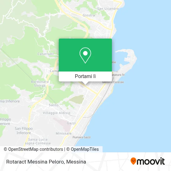 Mappa Rotaract Messina Peloro