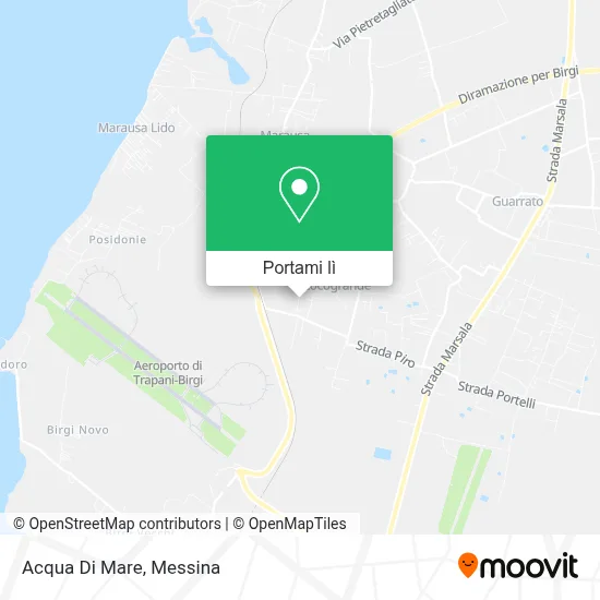 Mappa Acqua Di Mare