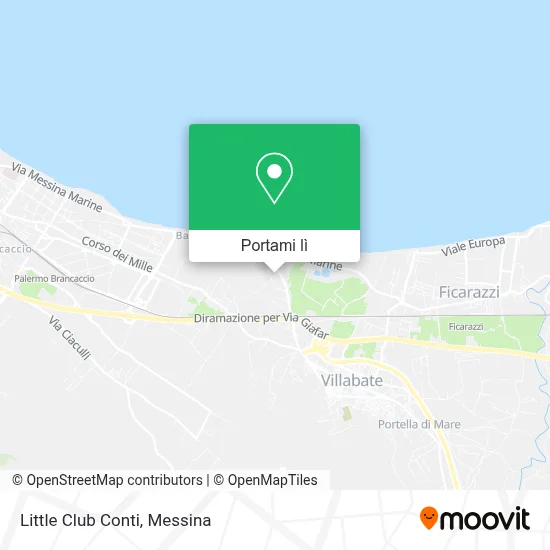 Mappa Little Club Conti
